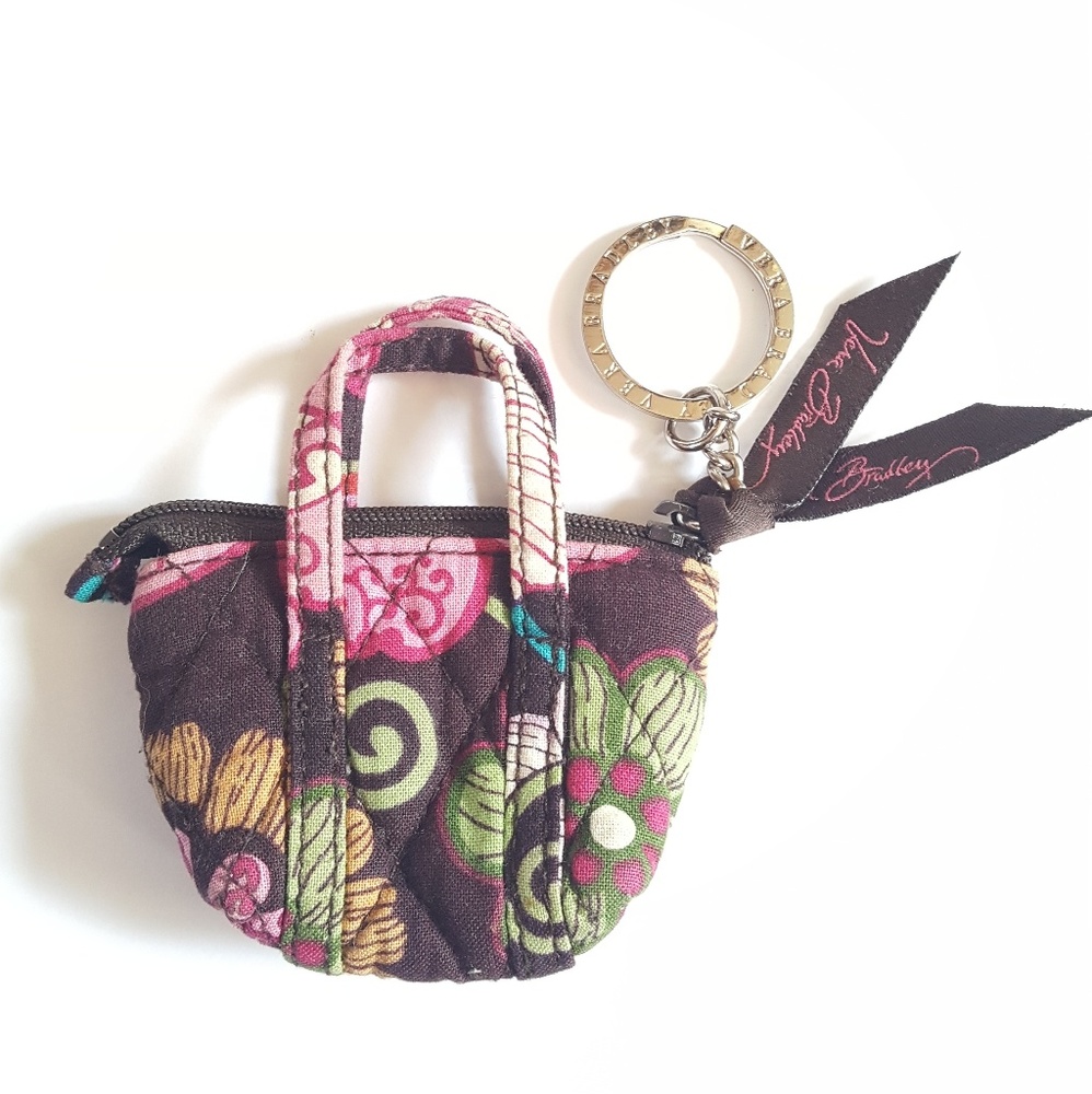 Vera Bradley keychain bag